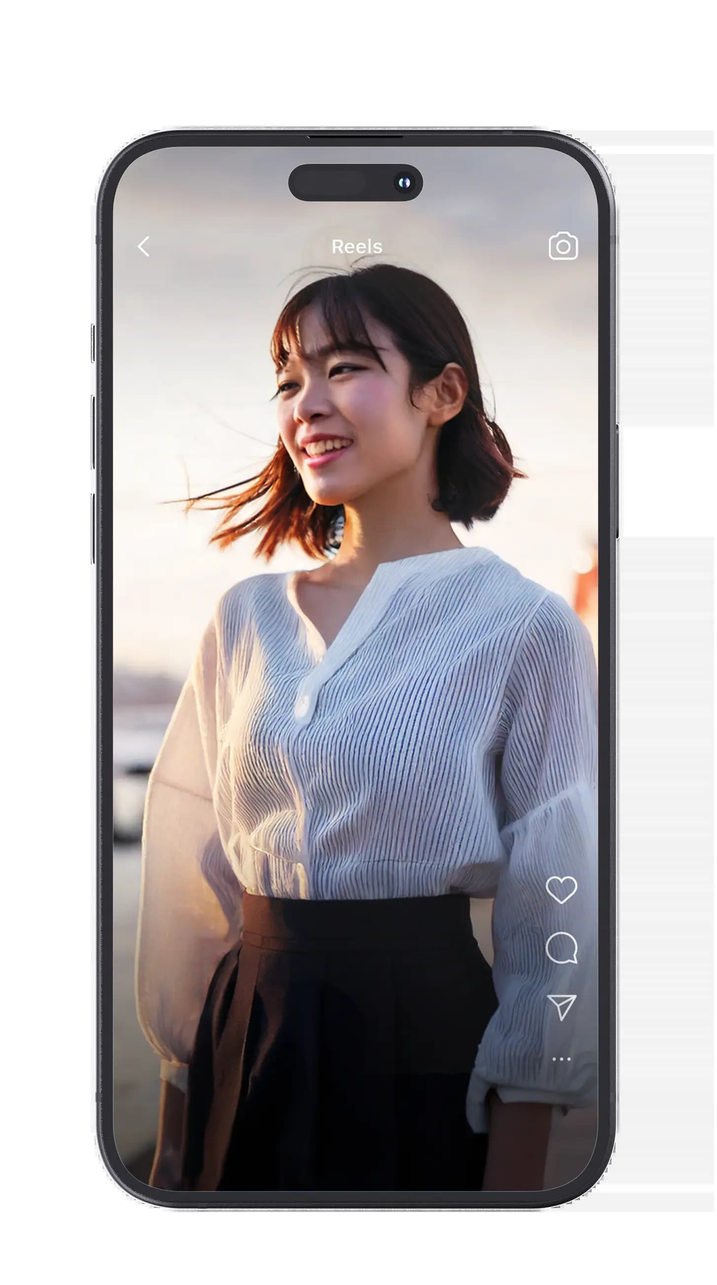 Smartphone with video app